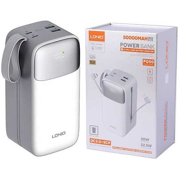 پاوربانک 50000 میلی آمپر الدینیو